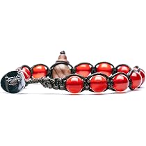 Bracciale Originale Tibetano Tamashii In Agata Gialla 6mm - Unisex - Significato Spirituale Buddista - 4