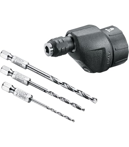 Mandrino Autoserrante Bosch Con Codolo Esagonale 1/4'' | Per Avvitatori A Batteria E Punte 1-6 Mm