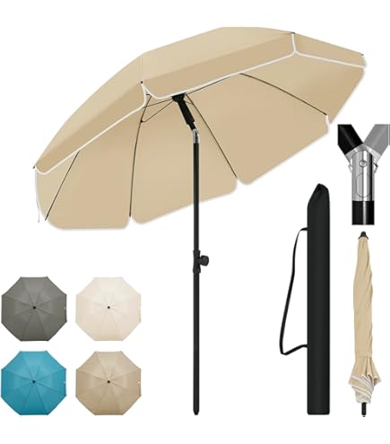 Shibumi Shade Mini Stranddach - Windbetriebener Sonnenschutz 7m²