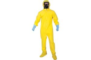 Wicked Costumes Adult Mens Hazmat Suit Fancy Dress Costume