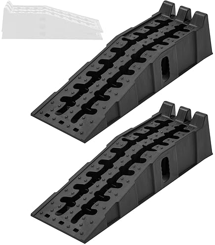 Nilight Car Ramps, Portable 6.7" Car Lift Ramp Heavy Duty Vehicle