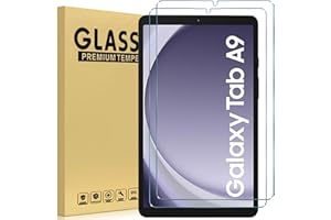 GOZOPO 2 Stück Schutzfolie für Samsung Galaxy Tab A9 8.7" SM-X110, Panzer Schutz Glas Folie Displayschutz