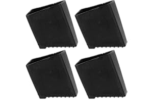 CABILOCK Leiterfüße Leiterschuhe Schutzkappen Für Leitern: 4Stücke Haushaltsleiter Füße Fußkappen Leiterschuhe Möbelsocken rutschfeste Füße für Leitern Aluleiter Malerleiter Ersatzteile