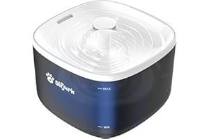 Fontaine à Eau pour Chat Automatique, Olfjurk 3L Fontaine à Eau pour Animaux de Compagnie Distributeur d'eau pour Chien avec Un Réservoir d'eau Amovible, Nettoyage Facile pour Chats, Chien