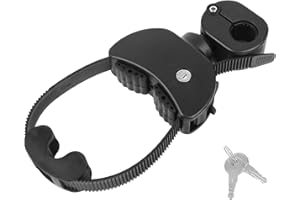 SROCHN Rahmenhalter Ø25+30mm für Fahrrad/E-Bike, Fahrradträger mit Ratschenriemen für 1. Fahrrad, Verstellbare Ratschenriemen-Befestigung, abnehmbar (Schwarz/Silber)