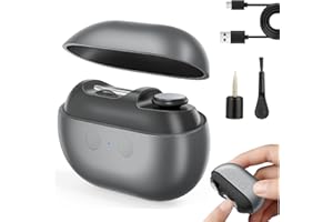 XUDUOO Electric Nail Clippers, Electric Nail Trimmer with LED Light, Rechargeable Automatic Nails Care Tool for Baby, Kids, Adults, Seniors, Smart Nail Clippers with Nail Scraps Storage