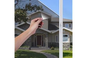 LEMON CLOUD Vinilo Espejo para Ventanas Unidireccional Lámina Electricidad Estatica Protector Solar Privacidad Vinilo Ventana Deorativos Adhesiva Anti 85% Calor y 99% UV para Hogar Oficina