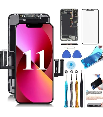 Display LCD Per IPhone 4 SRJTEK - Ricambio Schermo A1349 A1332, Kit Completo Con Strumenti - Foto 10