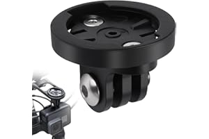 EXIN DECHEN Uchwyt do komputera rowerowego Gopro do Garmin Edge, uchwyt Garmin Varia, rozstaw otworów 22 mm, uchwyt na komputer rowerowy, uchwyt na światło rowerowe, uniwersalny adapter kombi
