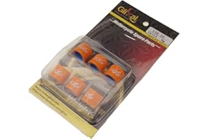Glixal ATKS-04011 16X13mm High Performance Racing Variator Roller Weights Set 139QMB GY6 50cc - 100cc Scooter Moped ATV (6 gram)