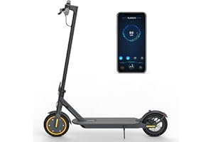 AOVOPRO AV01 Elektroroller für Erwachsene Mit Blinker, 8,5 Zoll, App-Funktion, Reichweite 30-35 km und 120 kg Belastung, mit App-Funktion, NO ABE