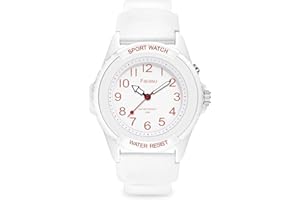 FACASU Orologio Analogico Bambino Ragazzi Ragazze,50M Impermeabile Quadrante Luminoso,Sportivo Quarzo Studenti Adolescenti,Cinturino in Silicone,Orologio per Ragazzi età Superiore ai 10 anni