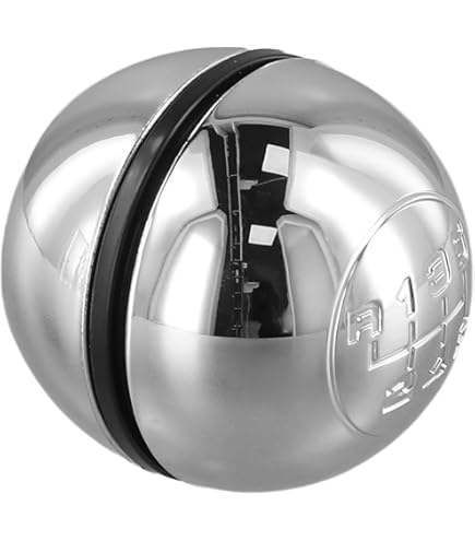 Pomello Cambio Per Alfa Romeo Giulietta 2010-2018 - Design Elegante, Materiale Metallico/Plastica, Argento - Foto 6