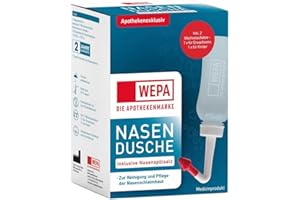 WEPA Nasendusche mit 10x2,95 g Nasenspülsalz 1 P