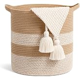 Home Turko Jute, Wicker, Basket, Bath Basket, Dirty Basket, Toy Basket, Organizer, Pot Basket, Organizer Jute-Kır&ccedil;ıllı