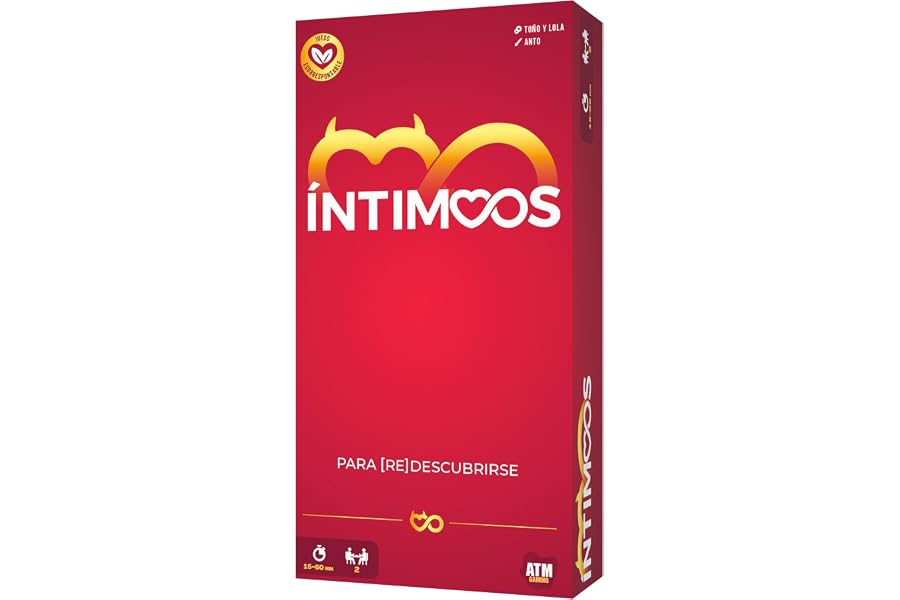 ATM Gaming INTIMOOS - El Juego para Parejas - Regalo para Mujer, Hombre, Novia y Novio - Regalo Aniversario y San Valentín (e