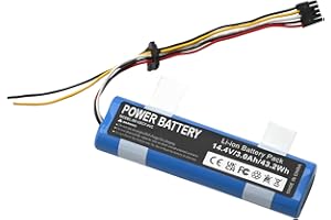 UURRPP Li-Ion 14.4V 3000mAh Batería del Limpiador Aplicable para Conga para Cecotec/Kanga 3090 (no Hay Carcasa de plástico, Solo batería)