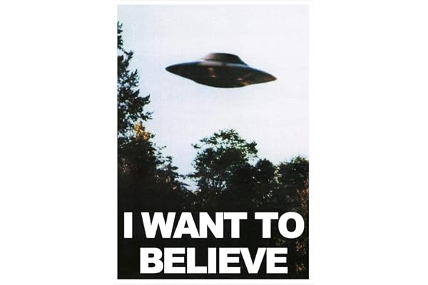 Kopoo X Files I Want to Believe Mulders Office TV Show Poster 16" x 24" (40 x 60 cm) Xfile