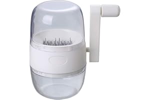 Marstey Manual Nut Chopper, Nut Grinder, Multifunctional Crusher, Nut Grinder, Multi-Function Mini Garlic Crusher, Garlic Press for Garlic, Nuts, Peanuts, Ginger, Onion