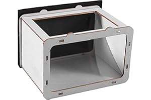 NUYHGTR Tecnologia di visualizzazione olografica, Display olografico , Proiettore ologramma, Tecnologia di proiezione a quattro piani all'avanguardia, Box teatro telefonico compatto, Esperienza di