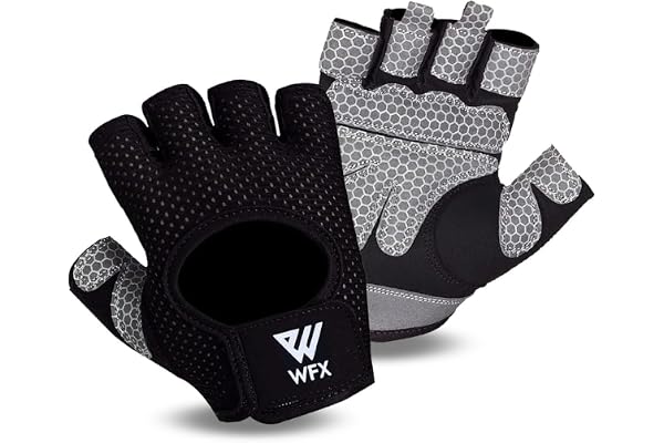 WESTWOOD FOX Gants de Fitness Respirants pour Homme et Femme Gants d'haltérophilie Bodybuilding Gym Exercice Antidérapant Crossfit Musculation