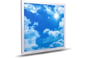 Plafonnier LED Panneau led 36W, Awenia lampe plafond 3000lm Blanc Froid 6500K, 23.62 * 23.62 in, Equivalence incandescence 200W,pour Chambre Salon Salle de Bain Hall Couloir Balcon Bureau