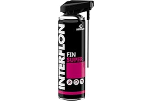 Interflon Teflon Trockenschmierspay Fin Super - mit MicPol Technologie 300 ml
