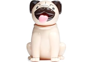 Puckator Mopps der Mops Hund Solar Pal Wackelfigur