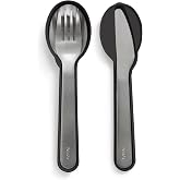 L&eacute;ku&eacute; Stainless Steel Cutlery Set with Case: Spoon-Fork-Knife