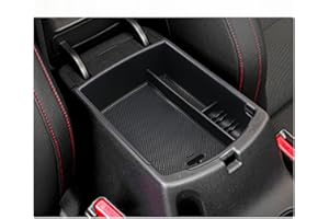 BIXUAN compatibles Kia Soul Booster EV e-Soul 2020-2023 Boîte de Rangement pour Accoudoir Organiseur de Console Centrale