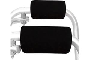 SPRING SEAON Walker Handle Padded Walking Aid Handle Covers Rollator Grip Pads Crumb Grip Pad for Walker Rollator Crumbs Wheelchair Luggage