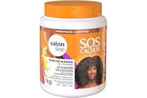 Salon Line - Activateur de Boucles SOS Boucles à l'Huile de Mangue - 300ml - Définition et Nutrition