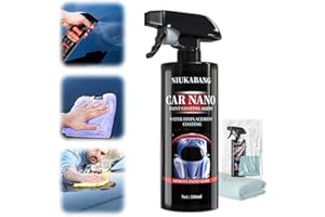 FUXNGZI Nano Car Scratch Removal Spray, 2024 New Car Nano Repairing Spray, Polish Voiture, Spray Éclaircissant pour Carrosserie, High Protection Quick Car Coating Spray Répare Facilement Shiny (1PC, 500ml)