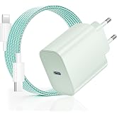20W Charger for iPhone 14/13, PD3.0 USB C Charger with 2M Lighting Cable | 20W iPhone Charger Fast Charging, 20W PD3.0 USB C