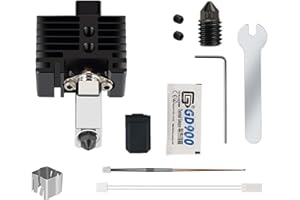 MOCOLI Hotend Para Extrusor De Alta Temperatura De 0,4 Mm Para Impresora 3d Bambu Lab X1 X1c Y X1e Con Funda De Silicona Y Boquilla De Acero Endurecido