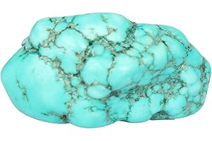 Real Gems Unbehandelter rauer Türkis 24,50 ct natürlicher Egl-zertifizierter roher unbeheizter ungeschnittener türkisfarbener Loser Edelstein