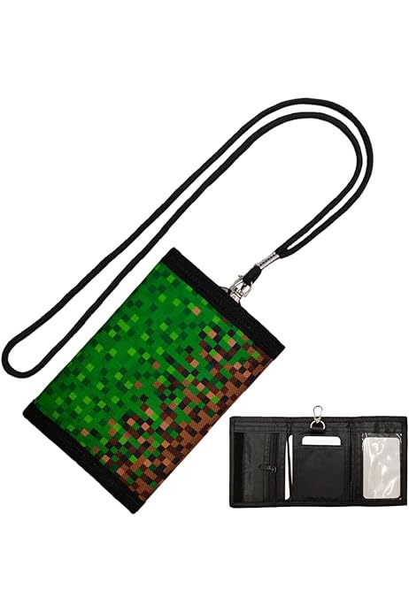 Fußball Portemonnaie Kinder Set - Grüner Geldbeutel Mit Lanyards