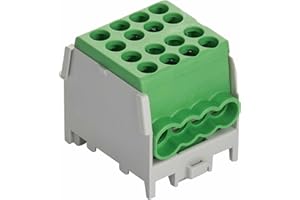 POLLMANN ELEKTROTECHNIK Pollmann Abzweigklemme HLAK 25 1/6 M2 grün