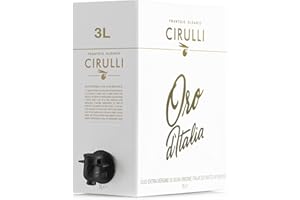 Frantoio Oleario Cirulli, Huile d'olive extra vierge, sac en boîte de 3 litres - 100% italien