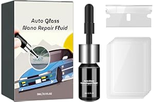 Mnozreo Auto Glass Nano Repair Fluid,3ML,1PC,Reparador Cristal para Vidrio de Automóvil,Grietas de Vidrio Coche,Reparar Grietas