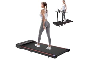 Sperax Walking Vibration Pad with APP, Vibration and Walking Treadmill with Remote Control and Bluetooth Control, Portable Treadmill for Home Office