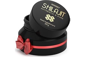 AYURVITA Pure Shilajit Resin - Raw & Authentic - Supreme Grade High Potency Shilajit - Natural Energy Boost for Men & Women - Rich in Fulvic Acid - 80 Servings