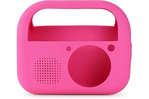 GAGA CITY Funda Compatible con VTech Reproductor Musical, Concha de Silicona Compatible con VTech Reproductor Musical Grabadora, Rosa