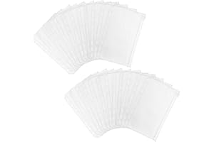 Bidponds 24PCS A6 Binder Pockets,6 Holes Budget Cash Envelopes for Budgeting, Clear Plastic Zipper Pouch for A6 Budget Planner Binder,Money Organizer