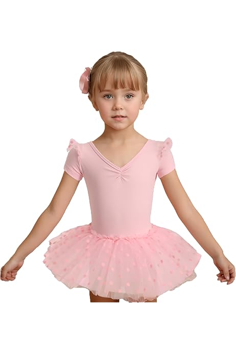 Acquista Body da balletto per ragazze Body da bambino con gonna tutù Abito da tutu da ballo Abiti da spettacolo con strass lucidi in Italia a partire da 23