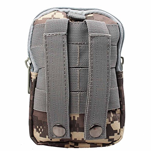 xhorizon® Universal Handytasche mit Gürtelschlaufe und Gürtel Latch Für Multi Mobiltelefon Modelle 6″ Halfter Funktional Brieftasche Beutel - 3