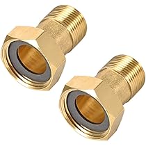 Raccordo Ottone 3/4" X 1/2" NPT - Per Tubi Acqua, Docce, Rubinetteria, Regolabile 135-165 Mm - Foto 9