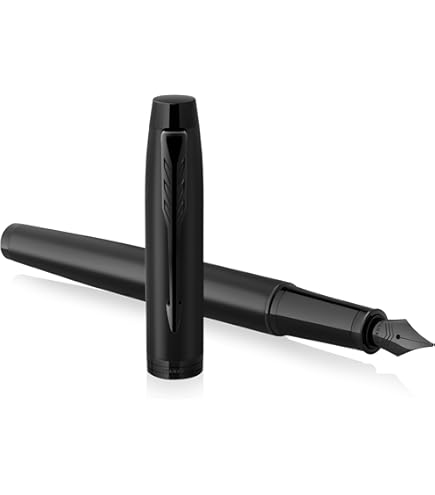 Aurora Style Resin Matt: Penna Stilografica In Resina Nera Opaca Con Finiture Oro Rosa, Pennino M - Confezione Regalo