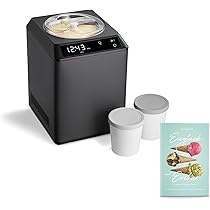 Unold 48835 IJsmachine Doppio - Zwart, 250 watt, met compressor