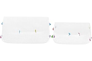 EXCEART Fogli di Tela a Rete Trasparente per Ricamo, Fogli di Rete di Plastica, Kit Fai da Te per Realizzare Borse per Progetti di Uncinetto E Maglia Fatti a Mano